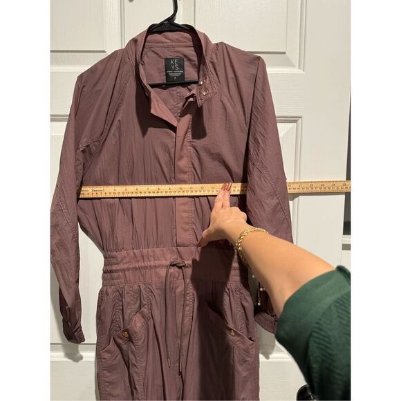 NWOT ATHLETA X ALICIA KEYS Keys Utility Mauve Jumpsuit With Mid Back Cutout 6 - Picture 4 of 16
